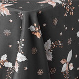 Guido Antracit - Juledug med kristtorn, 150 x 300 cm, mønster