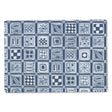 Juna Squares dækkeserviet blå 30 x 43 cm