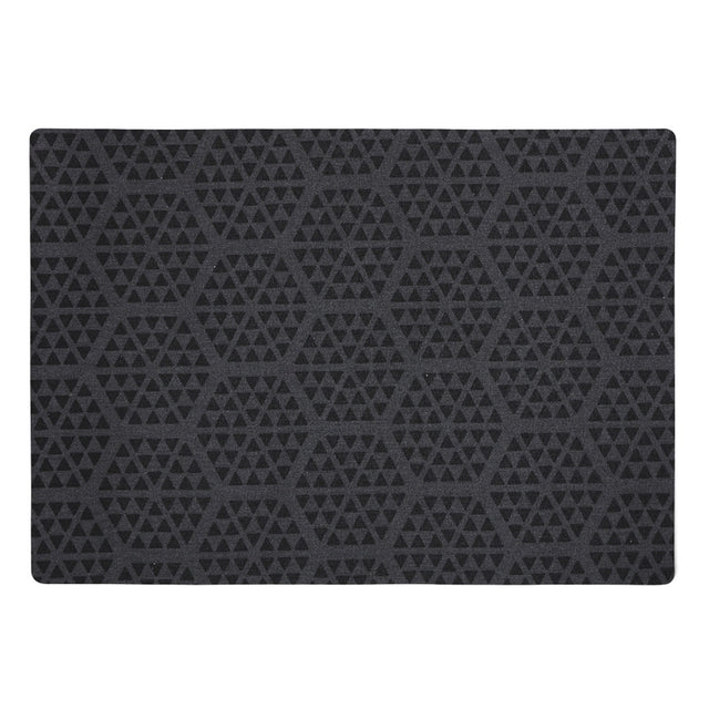 Juna Komet dækkeserviet sort 30 x 43 cm