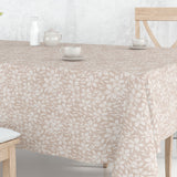 Linen Leaf Natur – Let præget voksdug med bladmønster