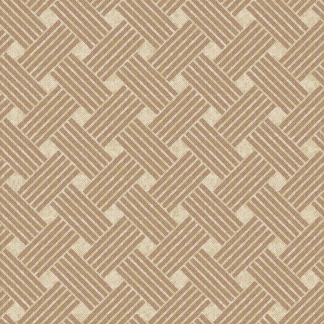 Lisa Culla Flet – Akryldug med grafisk fletmønster, mønster