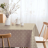 Lisa Culla Flet – Akryldug med grafisk fletmønster