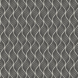 Mercedes Antracit – Akryldug med bølgende grafisk mønster