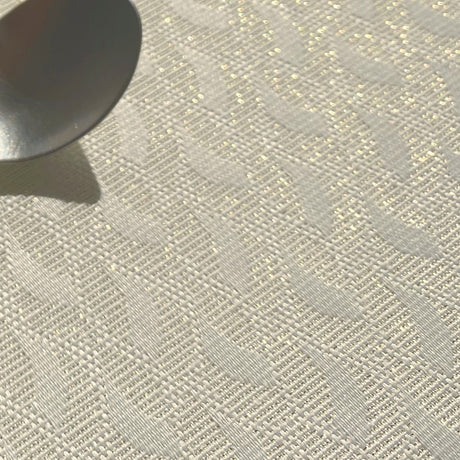 Munch Oro Guldblad - Elegant akryldug med lurex i guld, 160 cm bred