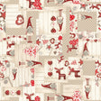 Nissehjerte – Juleakryldug i nordisk julepatchwork, mønster