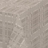 Nordfavn Adamascado Positivo Beige – Voksdug med damask mønster, hjørne