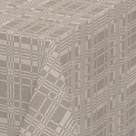 Nordfavn Adamascado Positivo Beige – Voksdug med damask mønster, hjørne