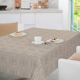 Nordfavn Adamascado Positivo Beige – Voksdug med damask mønster, miljø