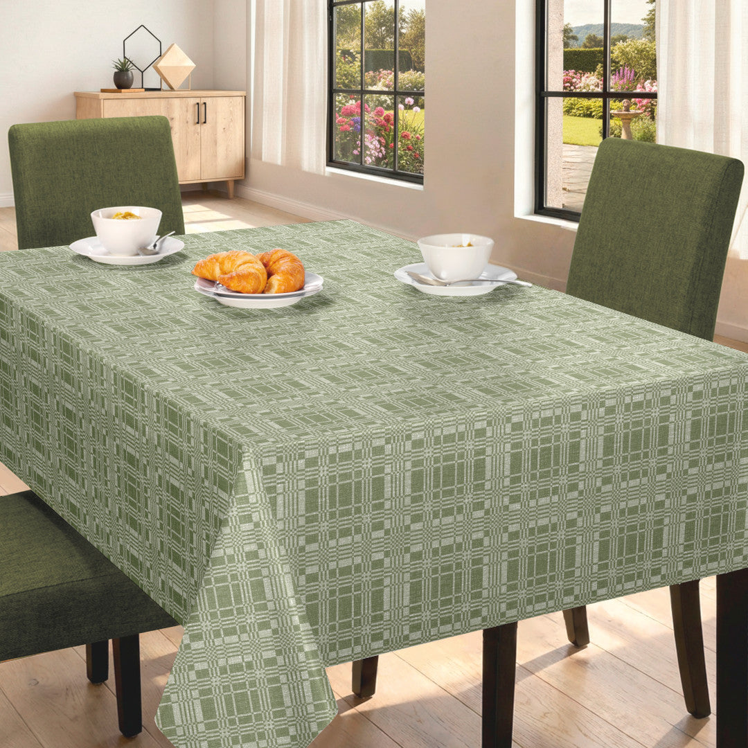 Nordfavn Adamascado Positivo Green – Voksdug med damask mønster, miljø
