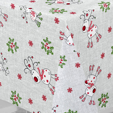 Nordfavn Ciervos Navidad – Julevoksdug med søde rensdyr