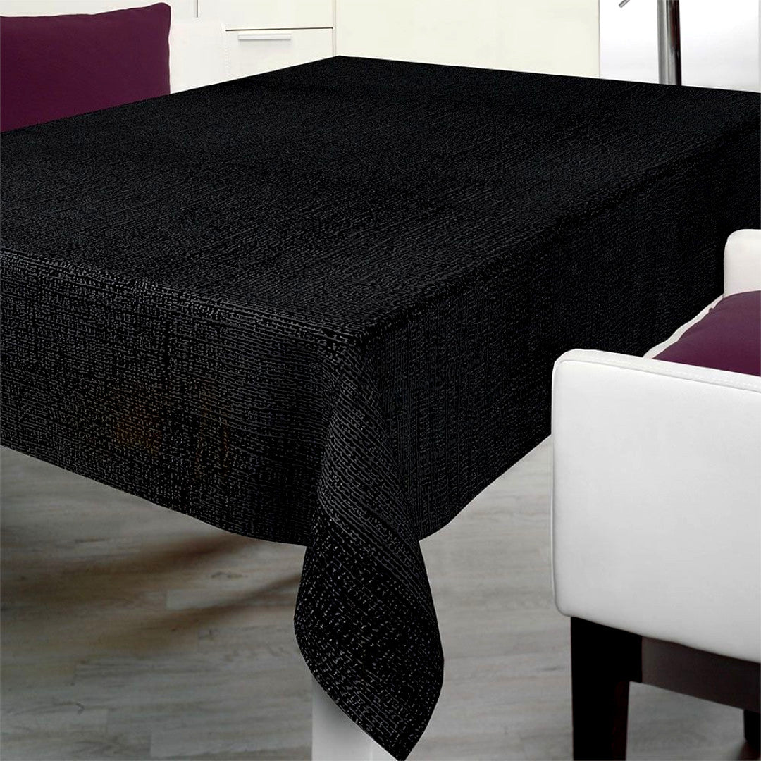 Nordfavn Elegant Black Onyx – Ekstra kraftig sort voksdug med smukt præget spil, miljø 1