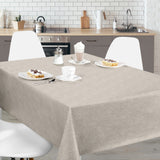 Nordfavn Fine Texture Linen – Let præget rund voksdug med fint hørlook