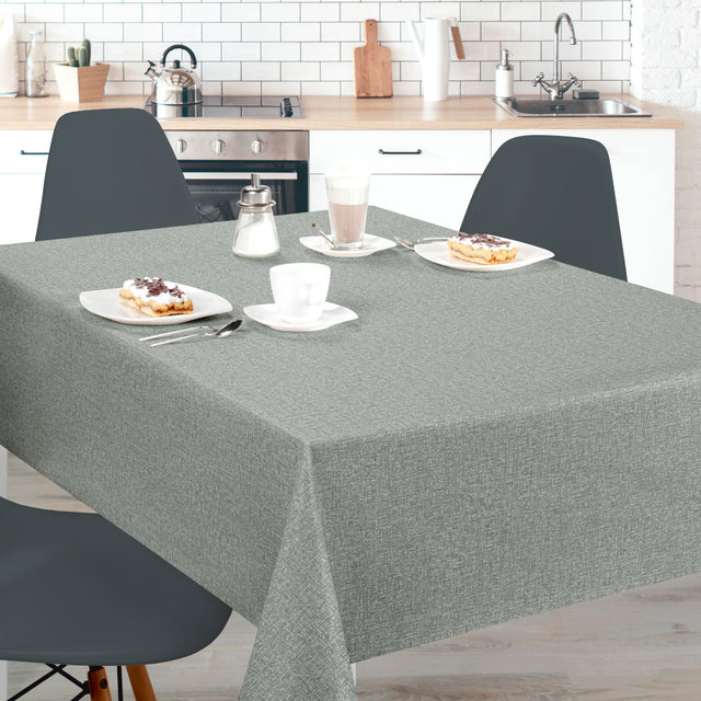 Nordfavn Fine Weave Moss – Præget voksdug med diskret tekstiludtryk, miljø