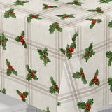 Nordfavn Houx de Noël – Klassisk julevoksdug med kristtorn