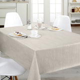 Nordfavn Strange Ways Beige - Voksdug i beige med striber, miljø