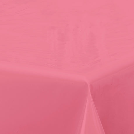 Nordfavn Uni Rose Pink - Ensfarvet halvblank voksdug, hjørne