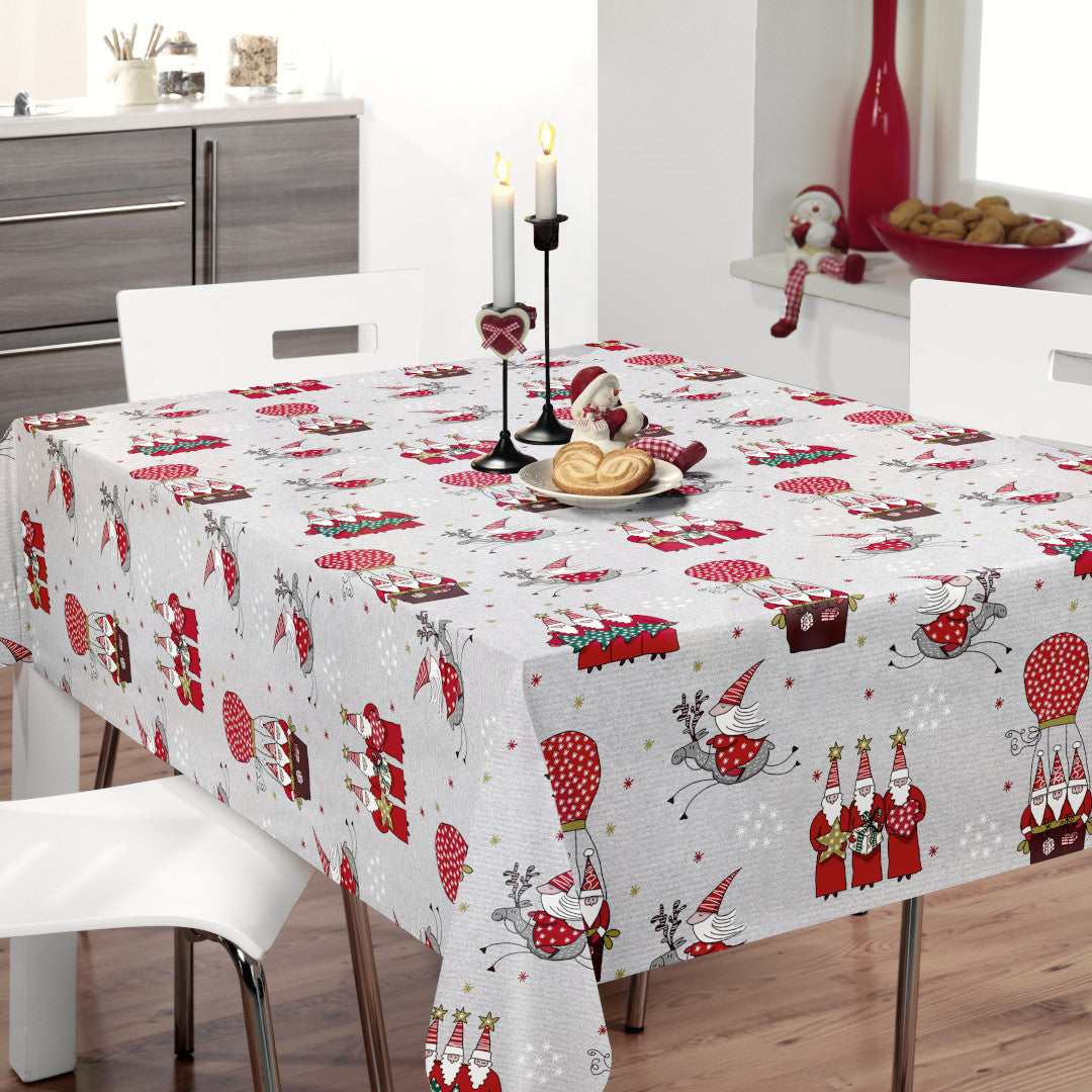 Nordfavn Wichtel – Julevoksdug med De Tre Vise Mænd, miljø