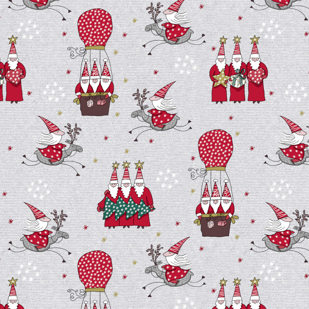 Nordfavn Wichtel – Julevoksdug med De Tre Vise Mænd, mønster