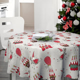 Nordfavn Wichtel – Rund julevoksdug med De Tre Vise Mænd