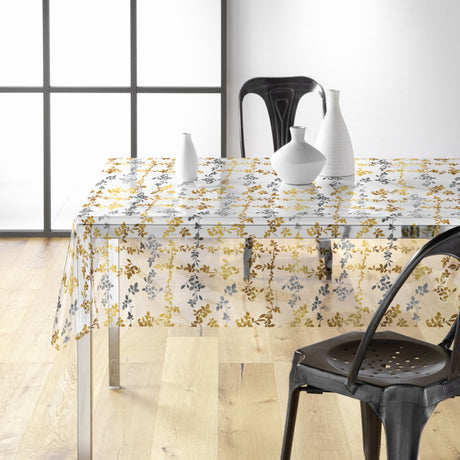 Pampa Metallic – Gennemsigtig voksdug med glittereffekt