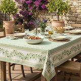 Ramatuelle Grøn - Rektangulær provencedug 155 x 250 cm