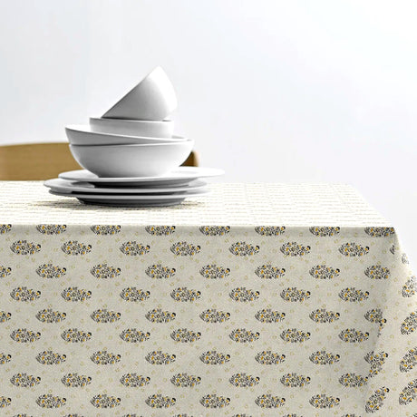 Södahl Boheme Gold - Akryldug i 100% bomuld med antiskrid