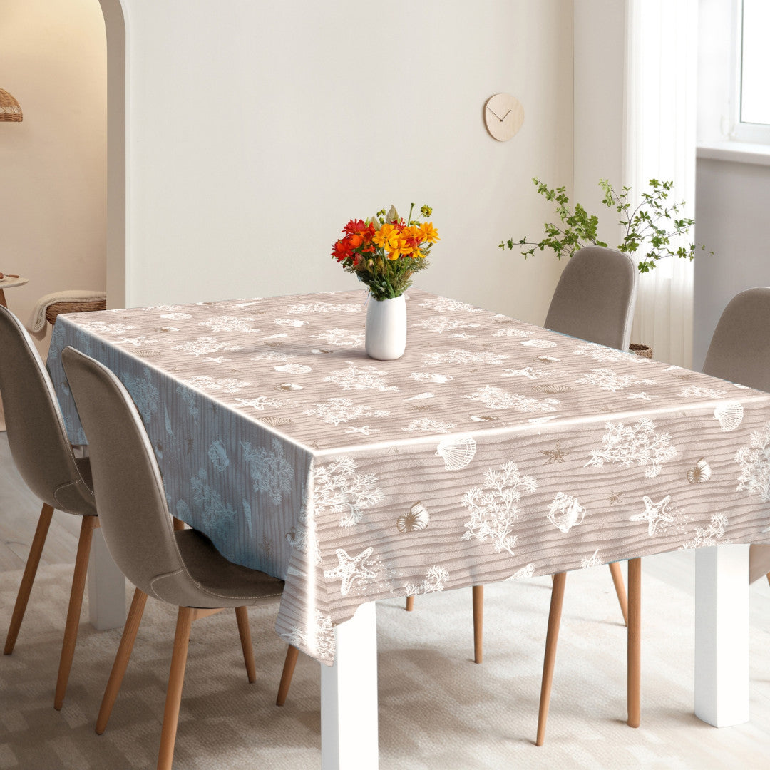 Sandstrand Natur – Voksdug med maritime motiver, miljø