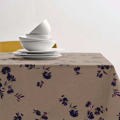 Silhouette Taupe - Södahl akryldug i 100% bomuld med antiskrid