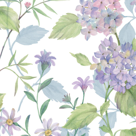 Sommerflor Syren – Voksdug med lette blomster i lilla nuancer