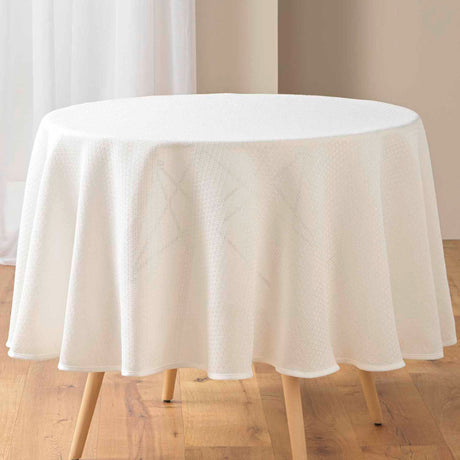 Stella – Rund damaskdug Ø 180 cm