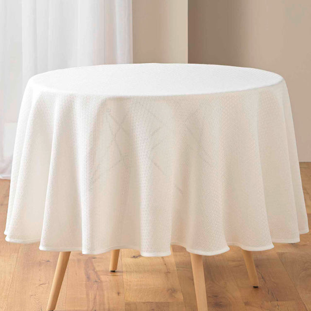 Stella – Rund damaskdug Ø 180 cm