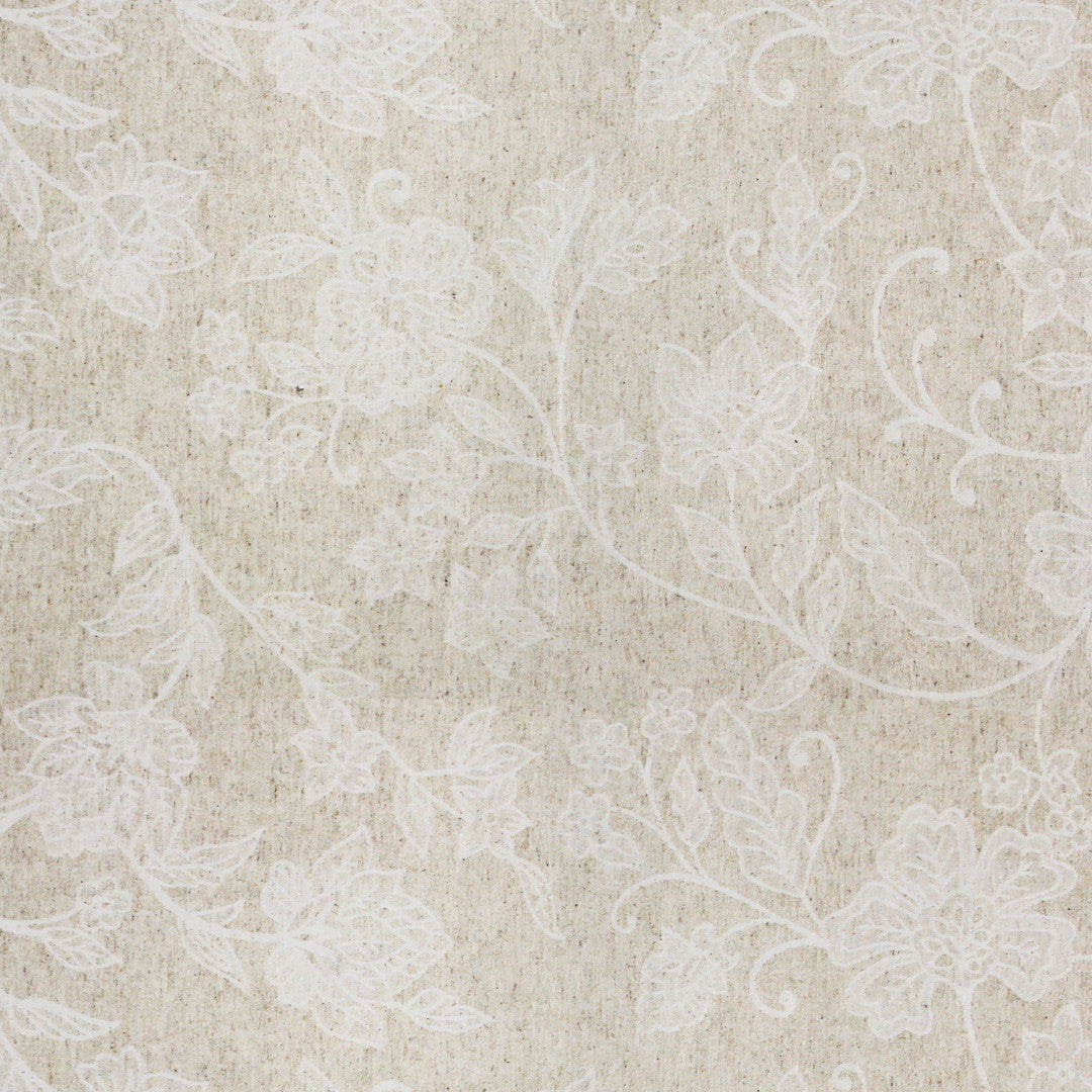 Tamayo Lino – Jacquardvævet akryldug med blomsterstruktur, 160 cm, mønster