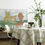 Tea Milady? Linen – Lola voksdug med stribet design, miljø