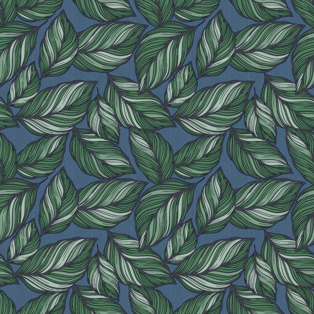 Tropical Garden – Ekstra kraftig voksdug med tekstillook, mønster