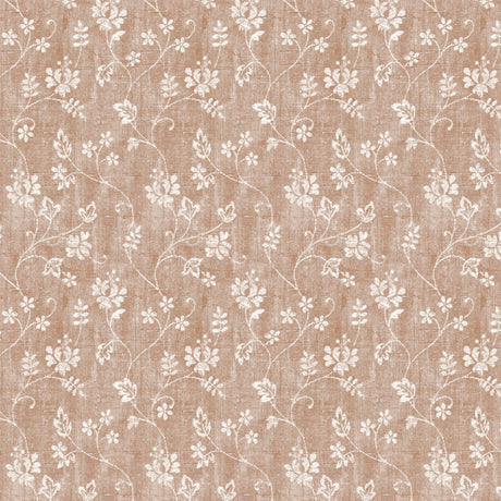 Vintage Blomst Sand – Let præget voksdug, mønster