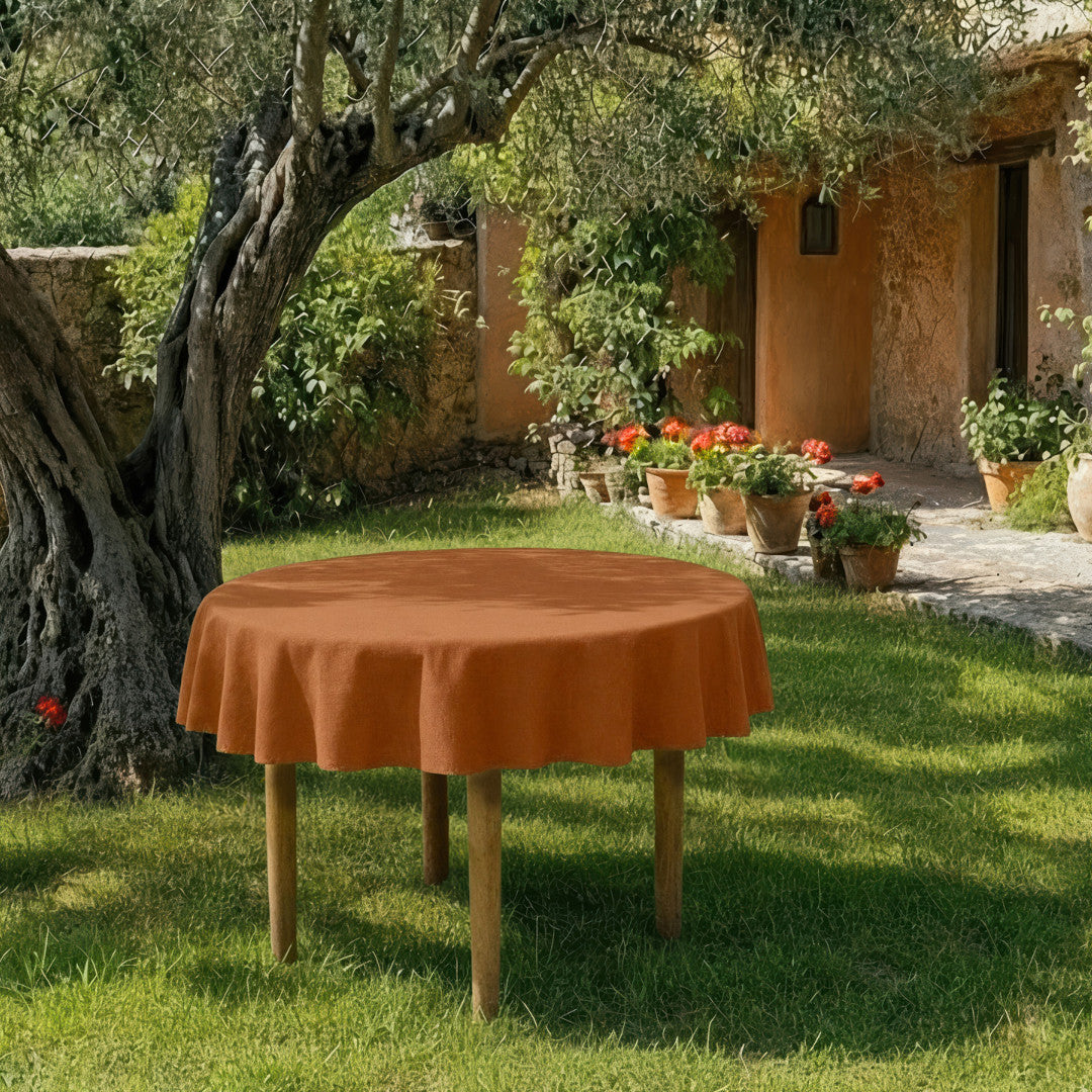 WOW Hørdug, Essence Henna – Rund Ø 180 cm, miljø 1