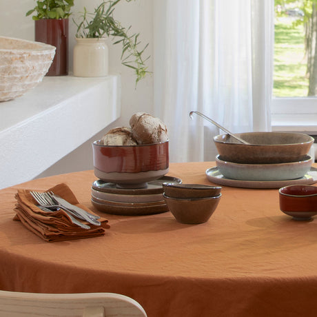 WOW Hørdug, Essence Henna – Rund Ø 180 cm, nærbillede