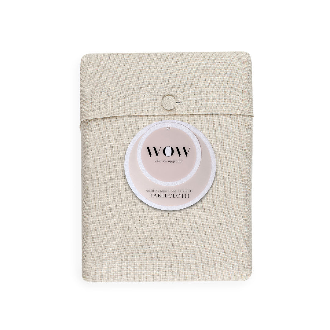 WOW Hørdug, Essence Ivory - 150 x 250 cm, indpakning