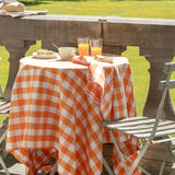 WOW Spring Apricot – Ternet bomuldsdug 150 x 150 cm, miljø