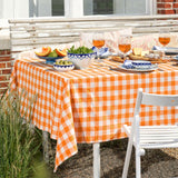 WOW Spring Apricot – Ternet bomuldsdug 150 x 250 cm, miljø hjørne