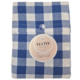 WOW Spring Azurite – Ternet bomuldsdug 150 x 250 cm, indpakning