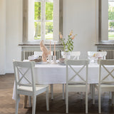 WOW Tradition Swan damaskdug 150 x 250 cm – Hvid, miljø