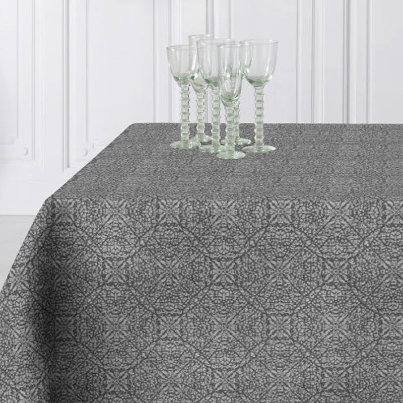 Akryldug-Jacquard-ARP-Stålgrå-160