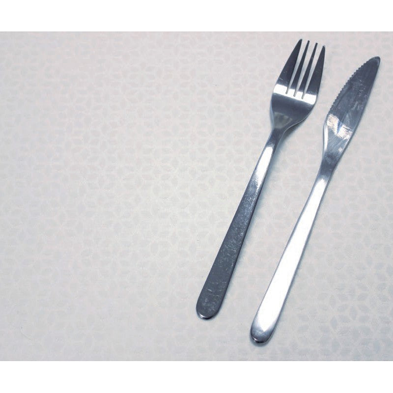 Corbaz hvid, jacquard vævet akryldug 160 cm bred