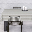 Welss Lino beige - Jacquard vævet akryldug 180 cm bred