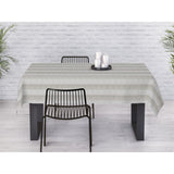 Welss Lino beige - Jacquard vævet akryldug 180 cm bred
