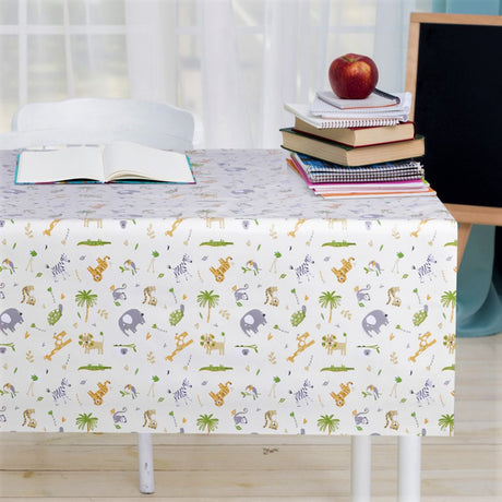 Babysafari, en sød børne-voksdug med dyr fra Afrika, miljø