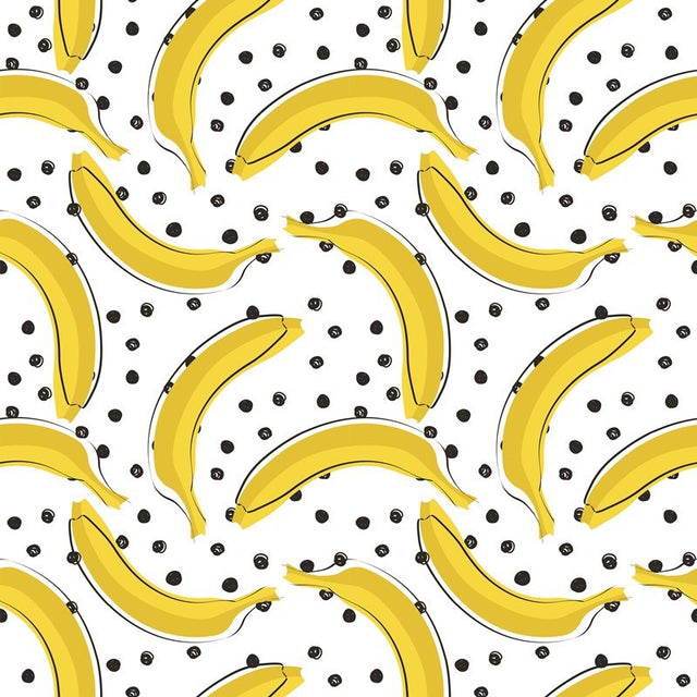 Bananas - voksdug med bananer