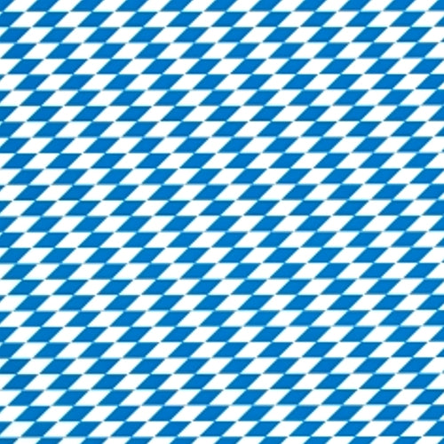 Oktoberfest voksdug Bayerische Raute - Rund voksdug med elastik - Til bord Ø 60 - Ø 130 cm