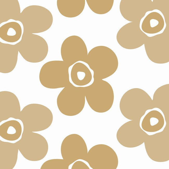 Lola voksdug - Big Flower Peanut